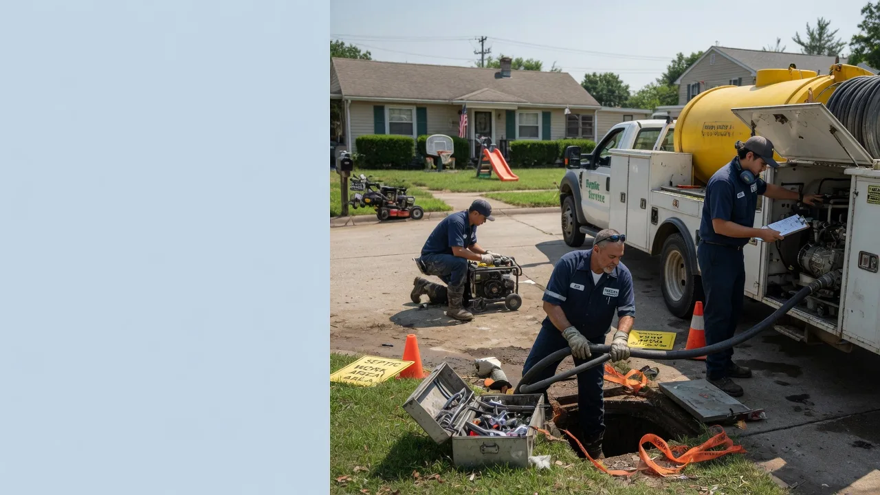 Septic Tank Pumping in Pineville, SC near me